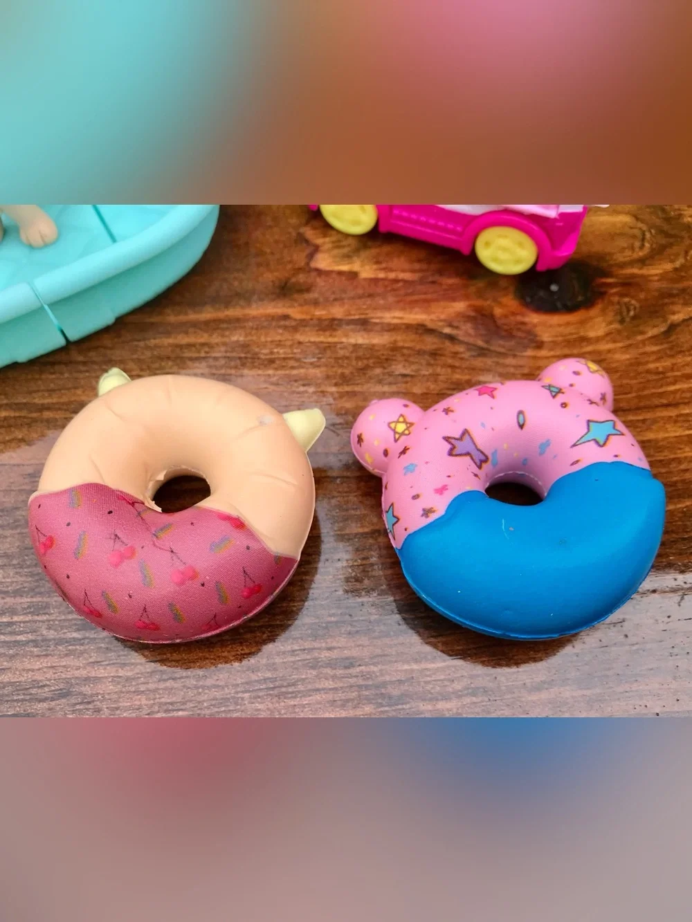 Mix Lot Toys Squishy Donuts Shopkins Cars & Figure LPS Cat SURPRIZAMALS - Picture 7 of 16